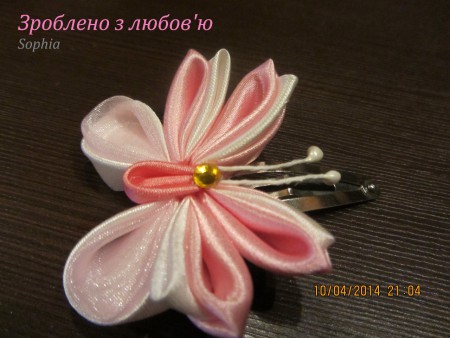 Заколки клік-клак "Метелики" - 15 грн/шт